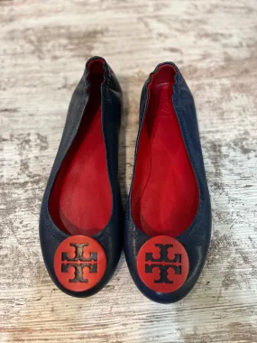 7 Tory Burch Navy Flats