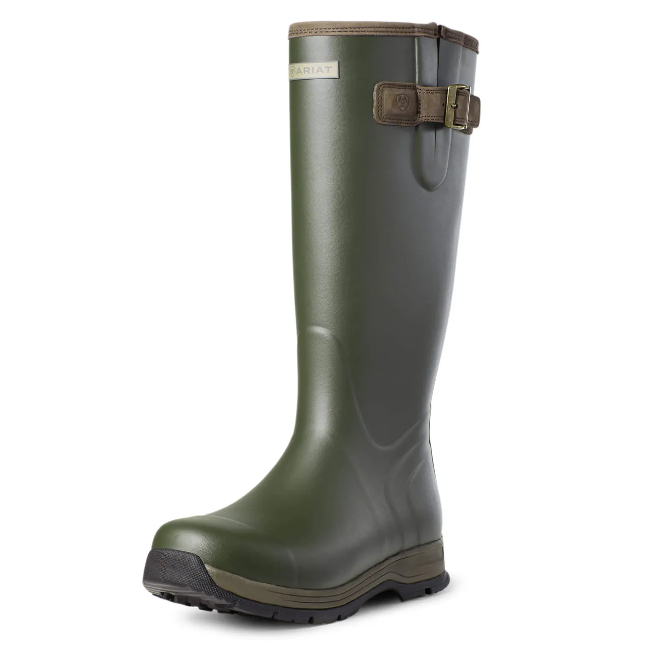 Ariat Burford Insulated Rubber Wellington Olive Night