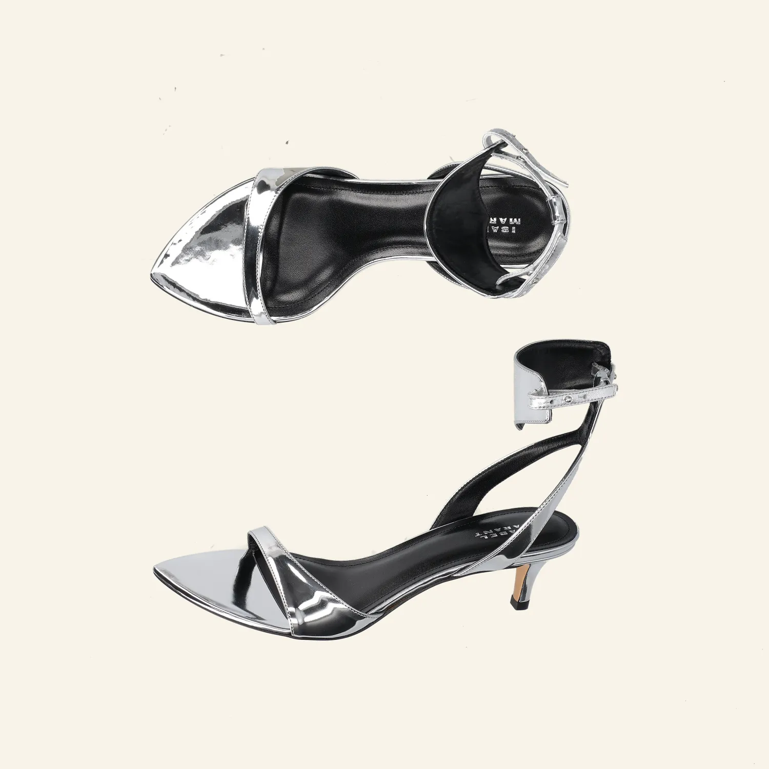 ARSON HEELS | Silver