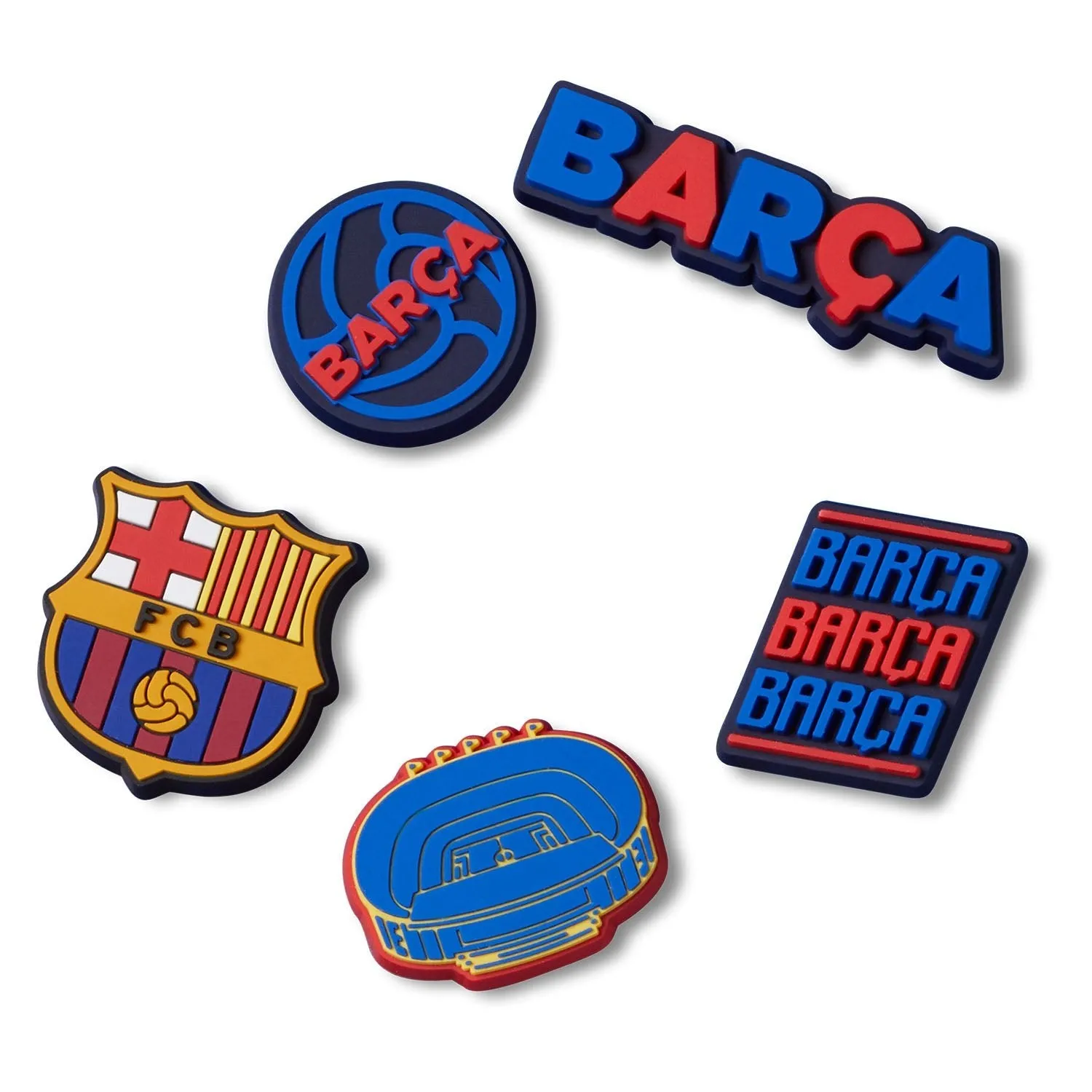 Barcelona FC 5 Pack Jibbitz