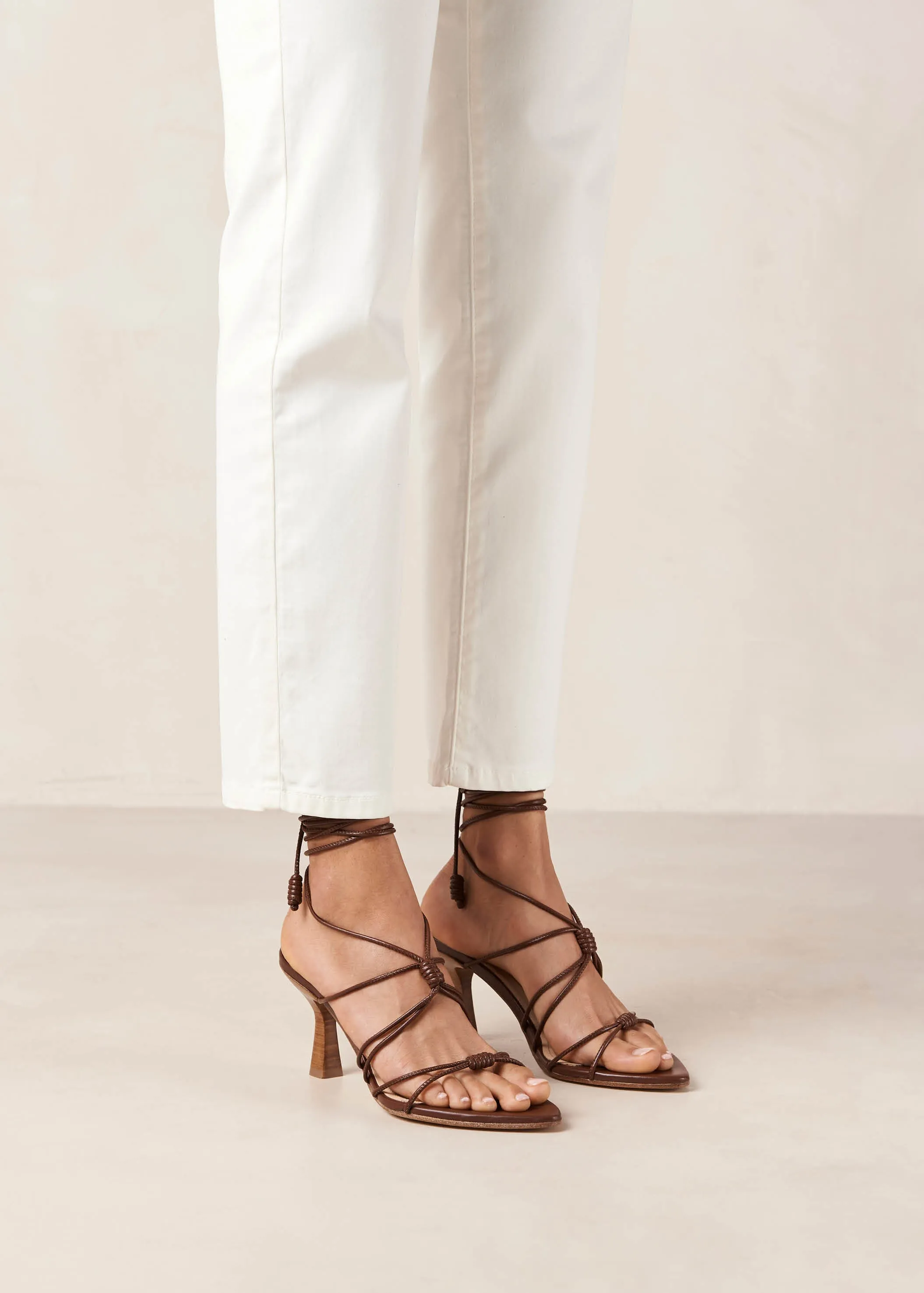 Belinda Brown Leather Sandals