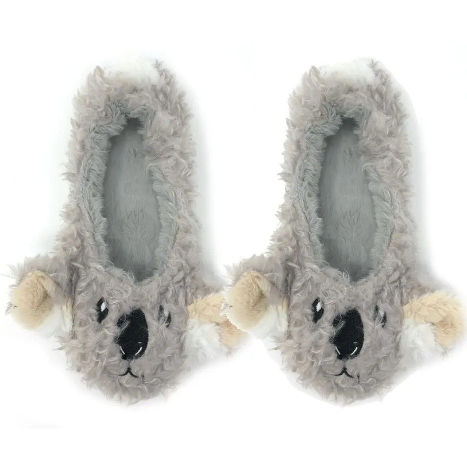 Cool Koala Plush Slippers