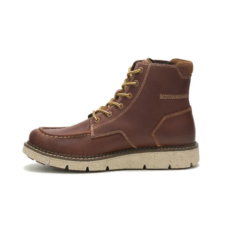 Covert Men's Work Boots Leather Brown