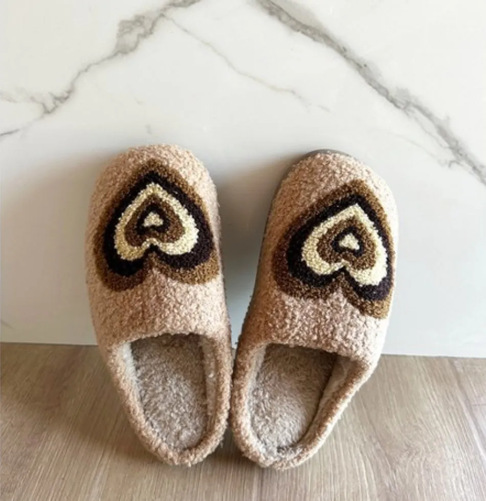 Cozy Heart Slippers