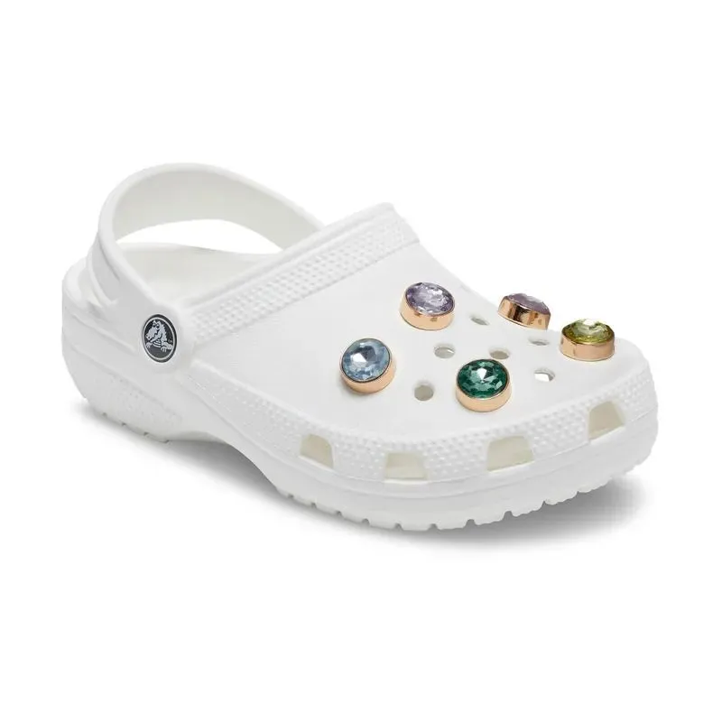 Crocs Jibbitz - Gold and Gem - 5 Pack