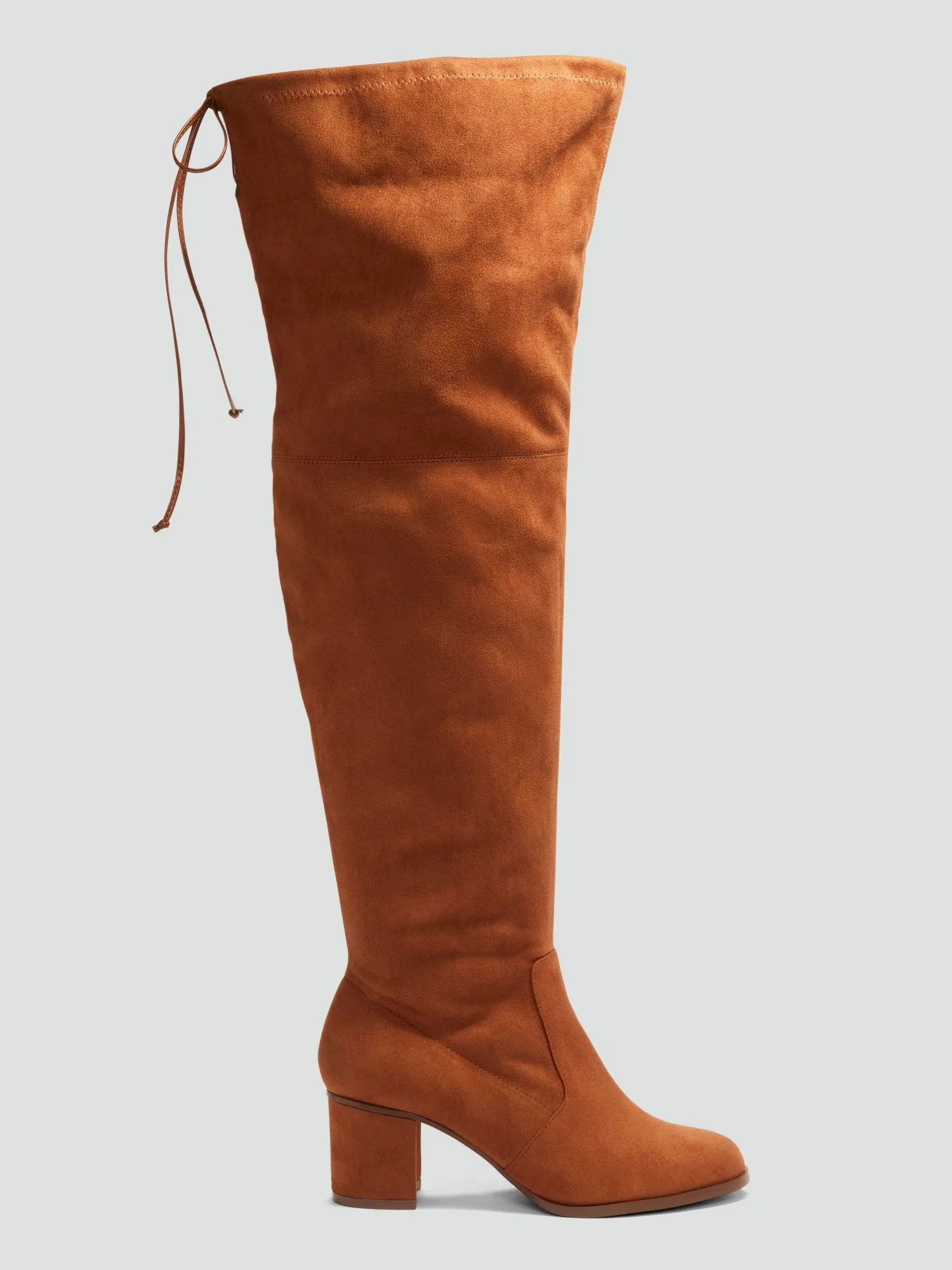 Haley Faux Suede Over-The-Knee Boots