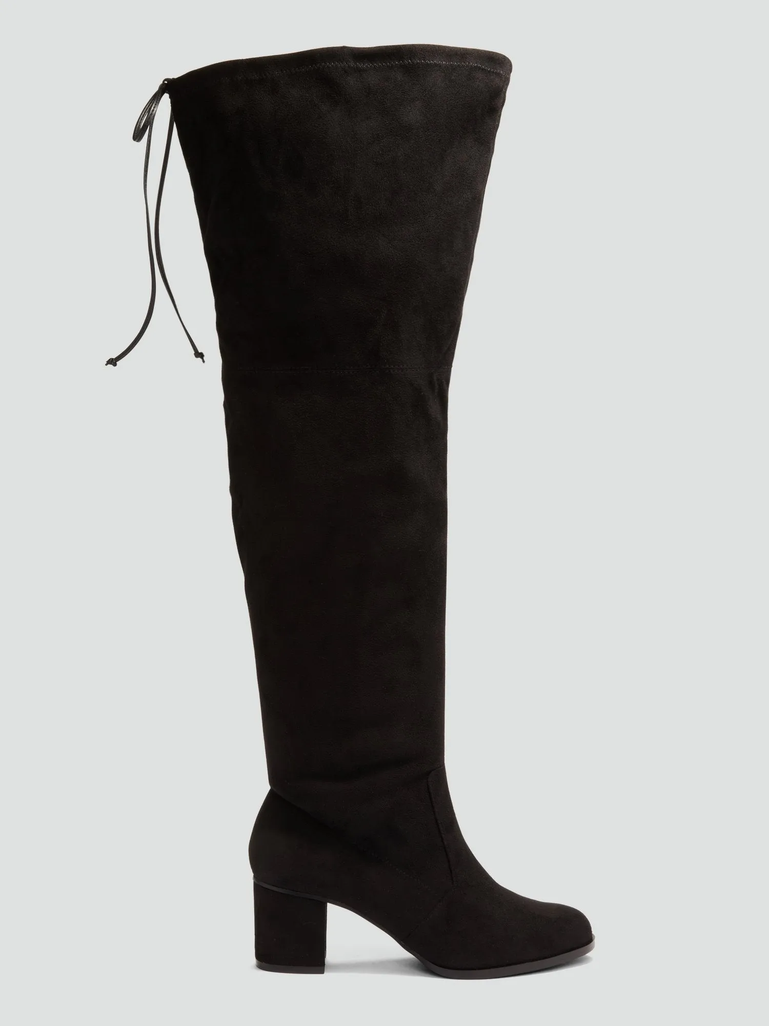 Haley Faux Suede Over-The-Knee Boots