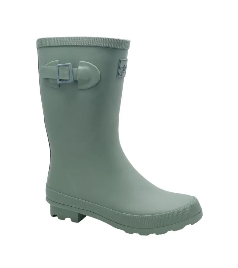 Kate Appleby Womens Mid Calf Plain Wellie - Rainy Puddle