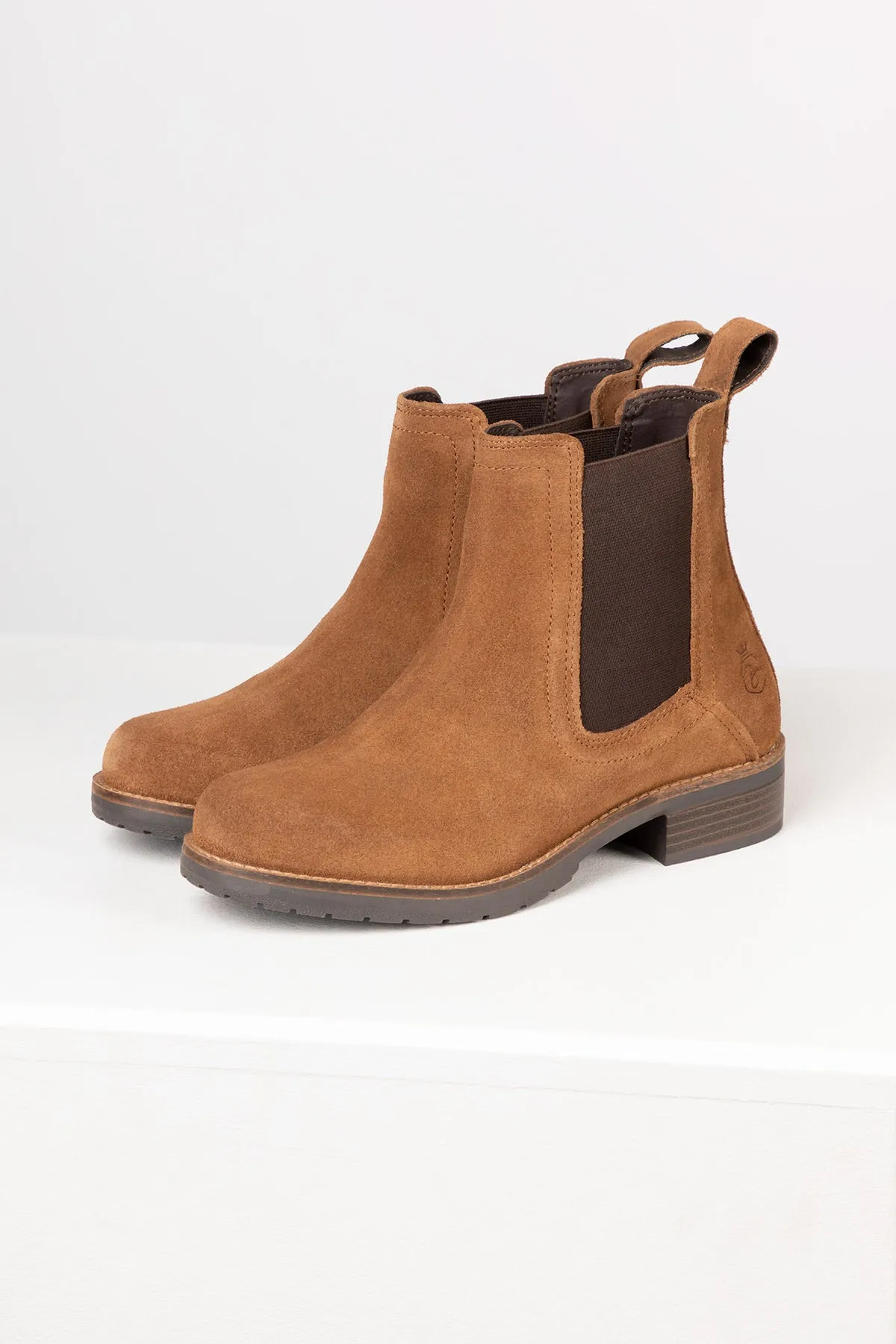 Ladies Suede Chelsea Boots - Allerston