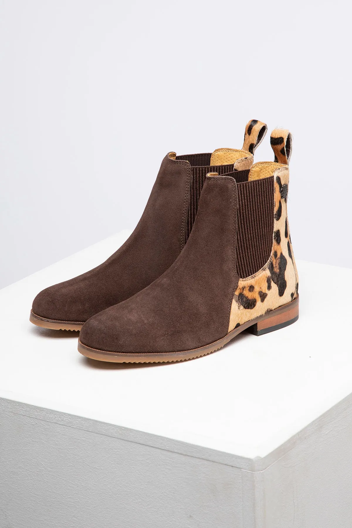 Ladies Suede Chelsea Boots - Rievaulx