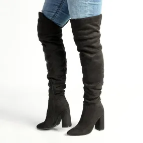 Madison Portia Long Boots - Black