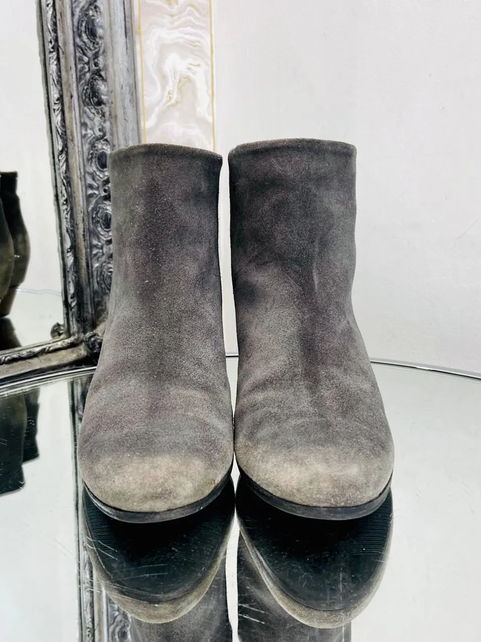 Maison Martin Margiela Suede Ankle Boots. Size 40