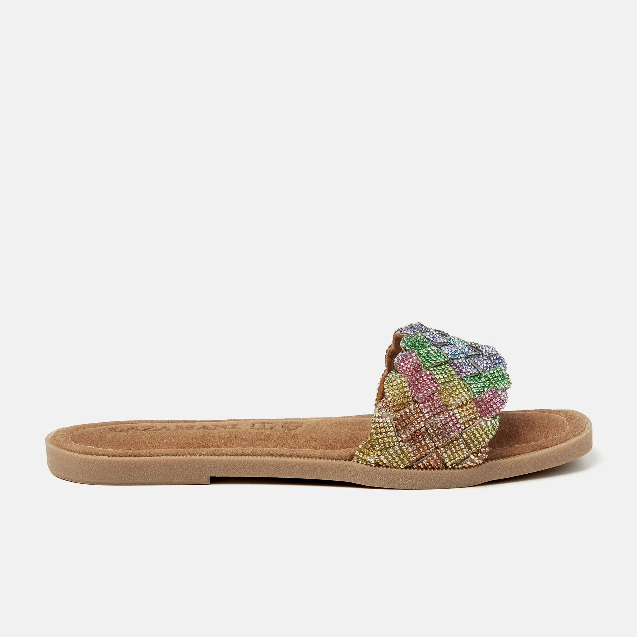 Melany Dames Slippers Rainbow