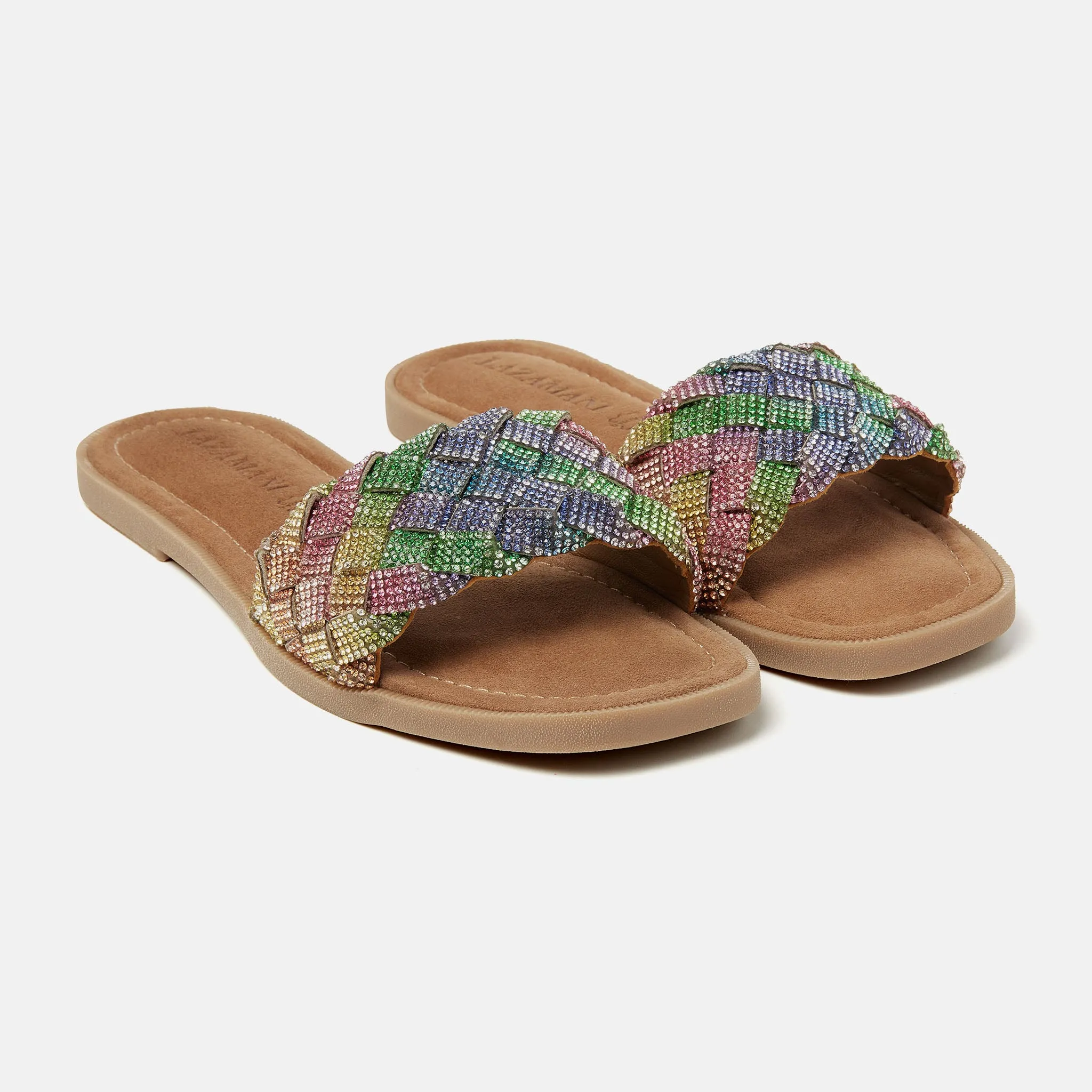 Melany Dames Slippers Rainbow