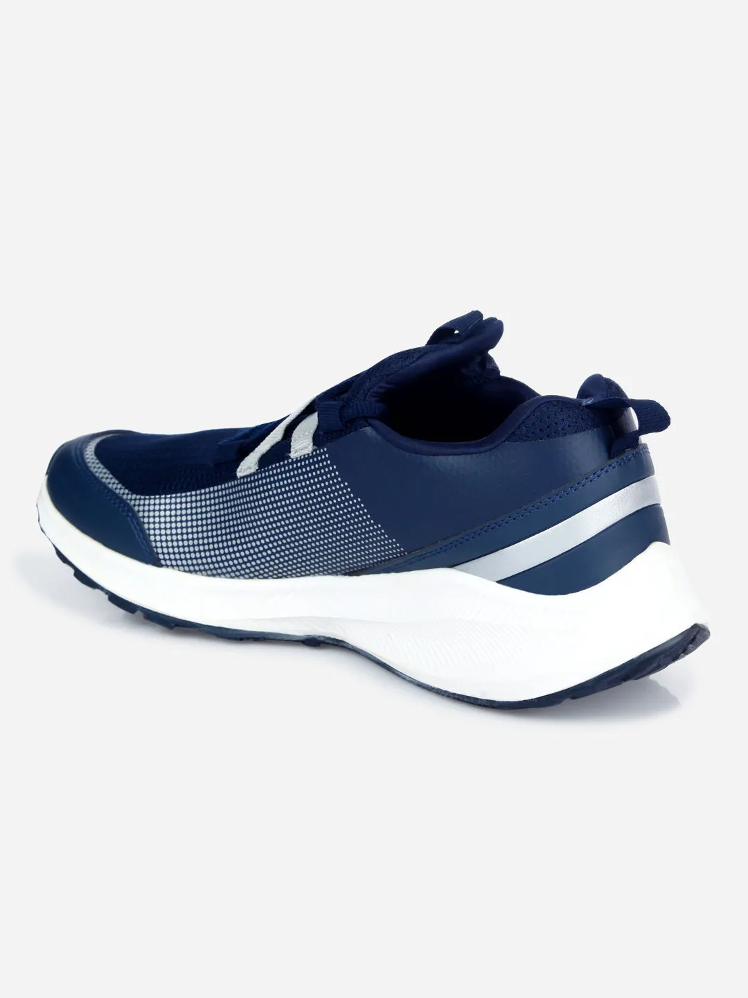 Men's Blue Lace Up Sneaker (ID7510)