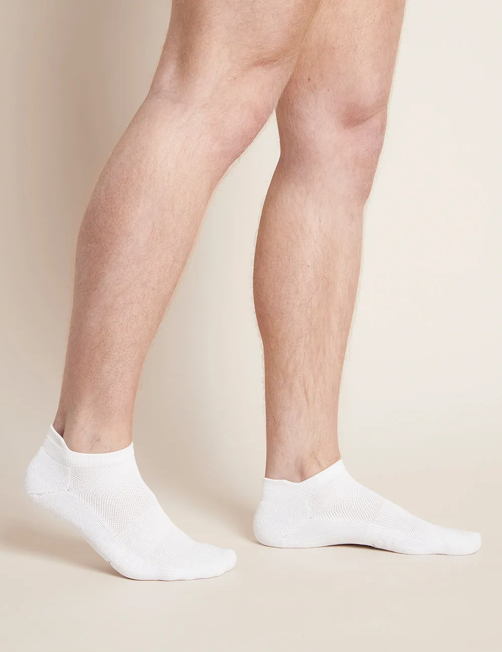 Men's Sport Ankle Socks - White