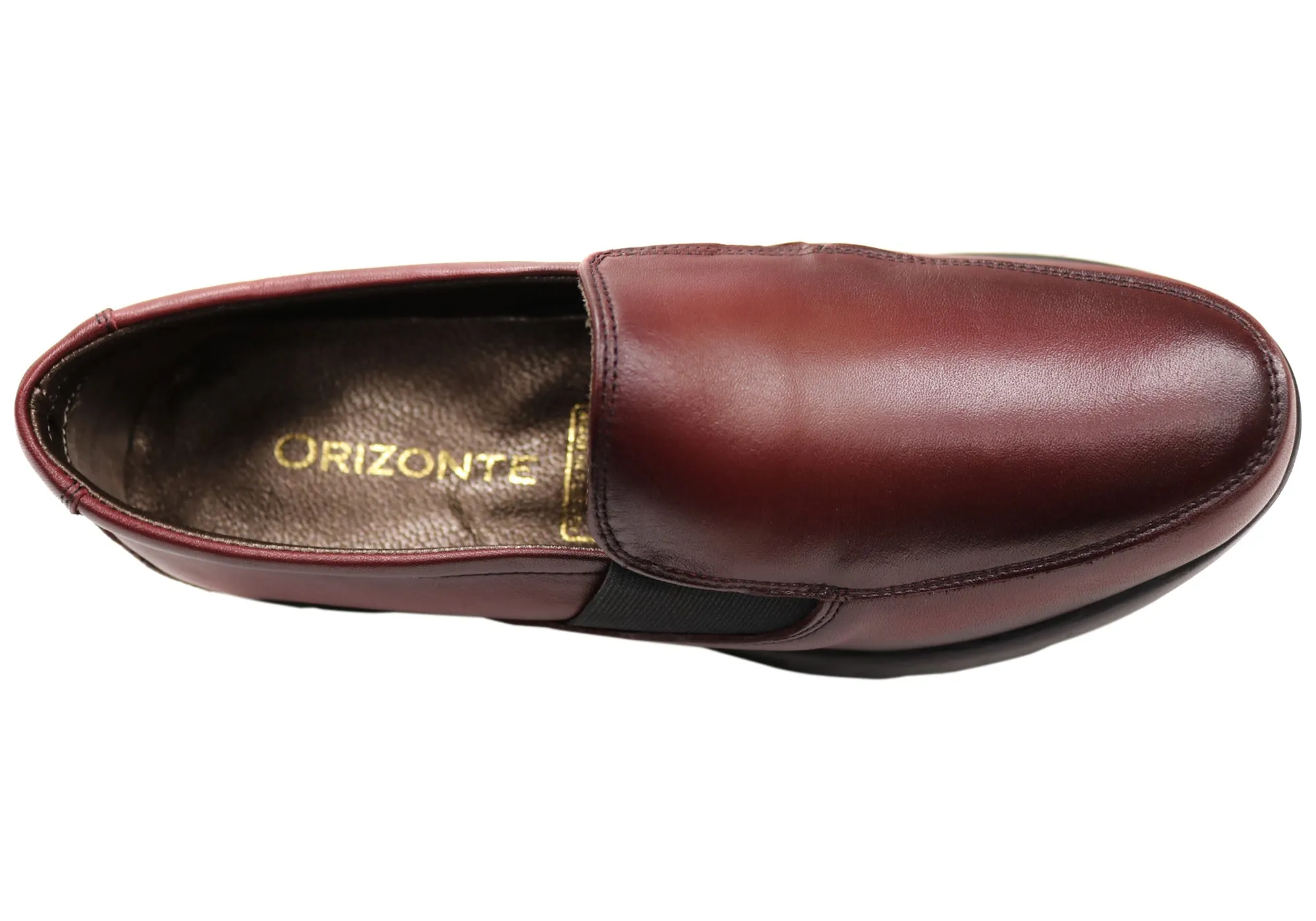 Orizonte Ruma Womens European Comfortable Slip On Leather Shoes