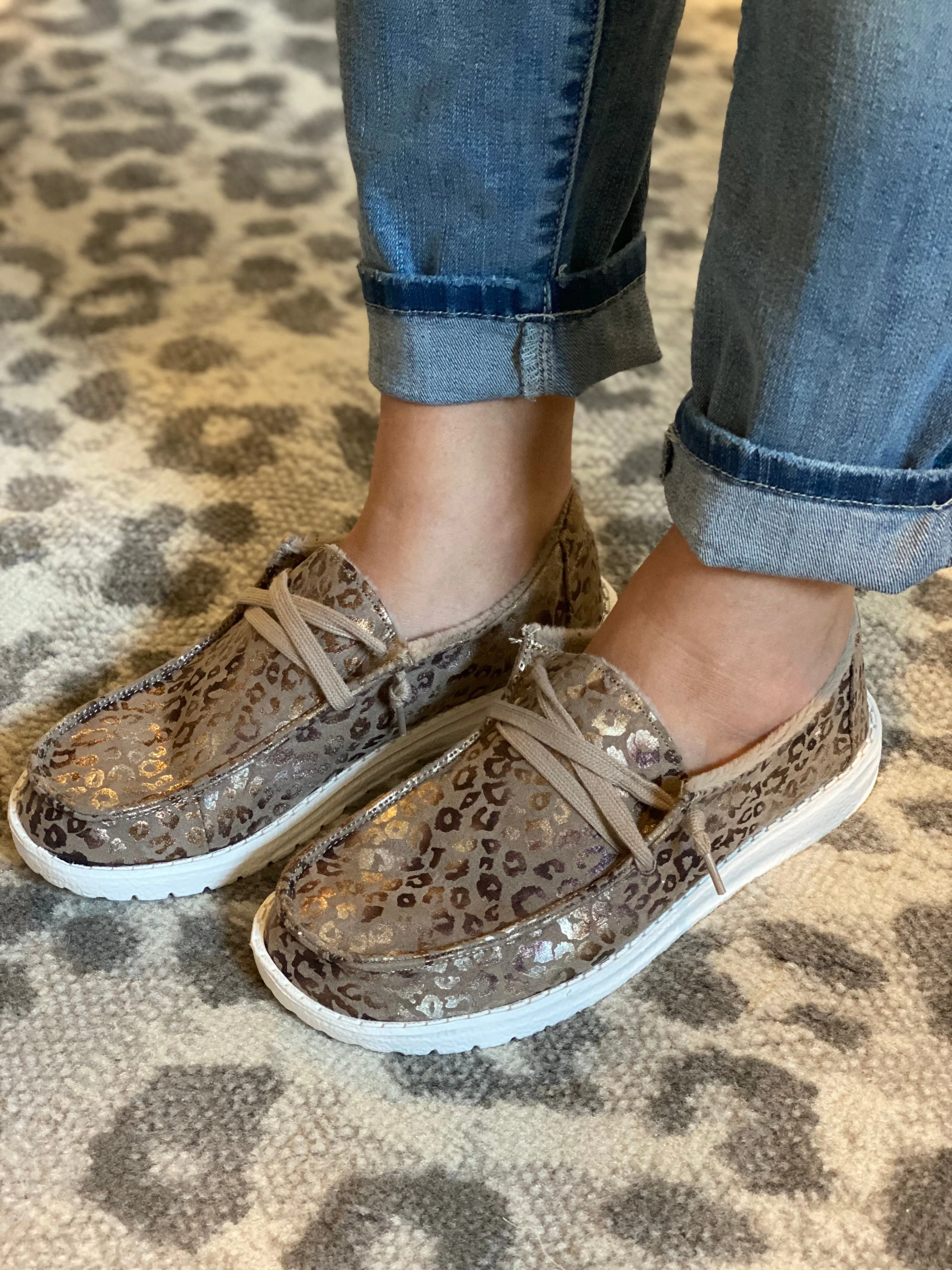 Safari Lace Up Moccasin Shoes