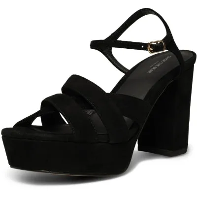 Shoe The Bear Nova Heels-Black Suede