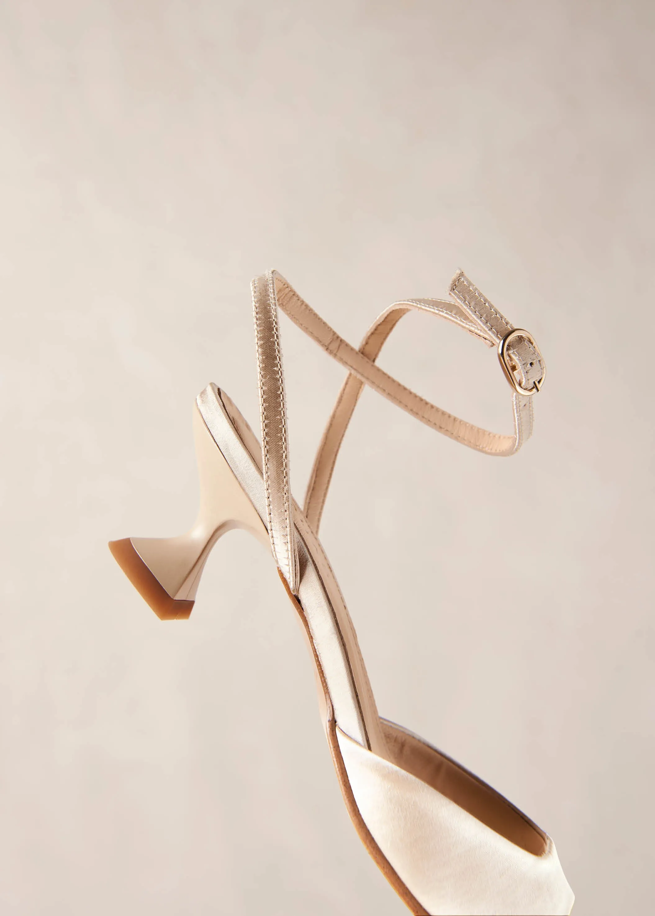 Skye Silky Cream Sandals