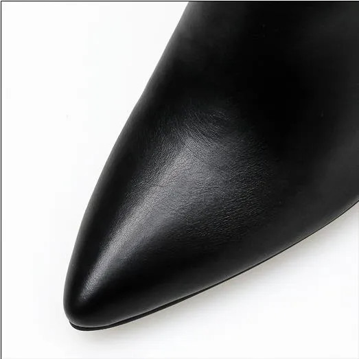 Wholesale women's sexy over the knee leather boots（HH8023）