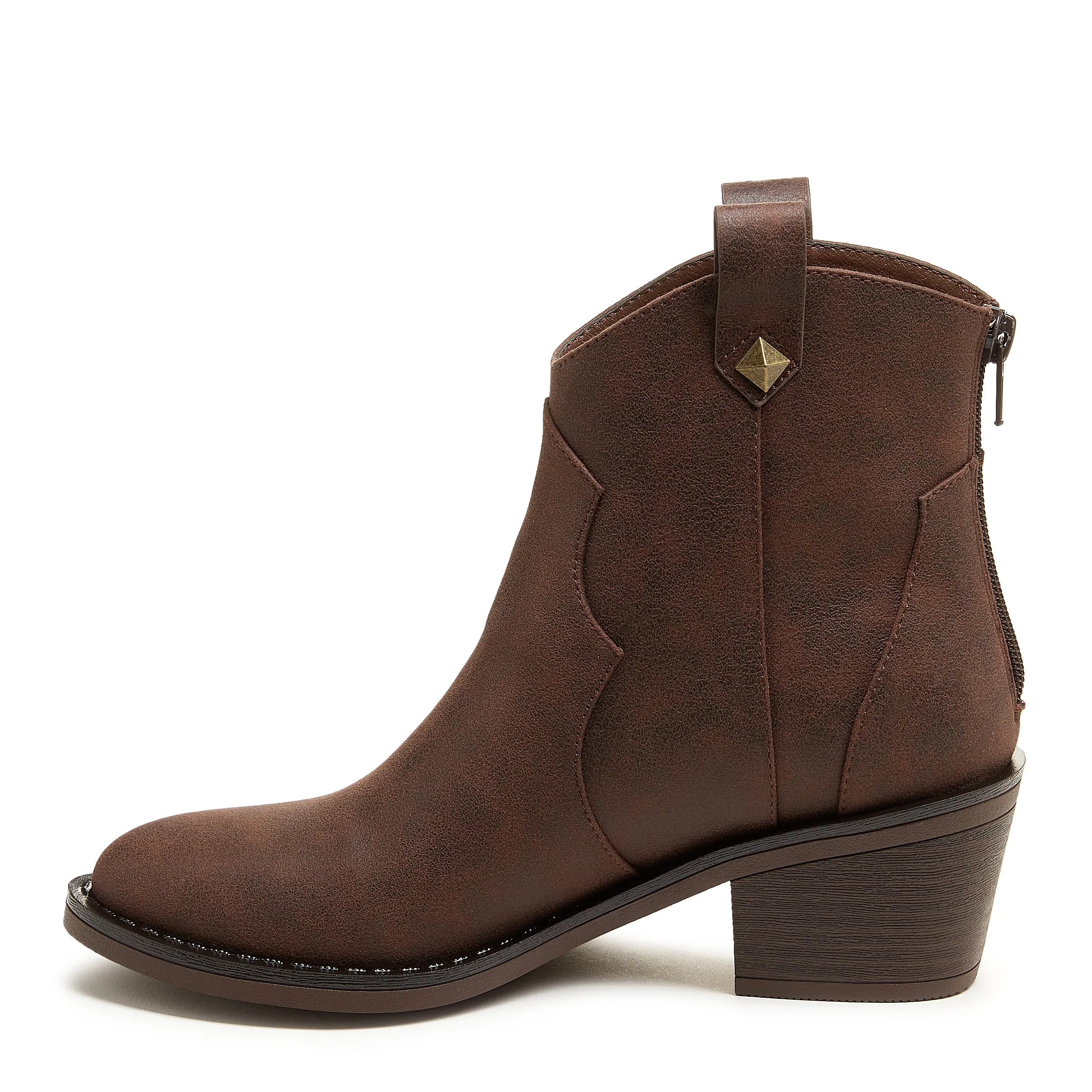 Yolanda Chocolate Western Boot